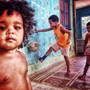 The innocent Game Santa Teresa, Rio de Janeiro, Brasil